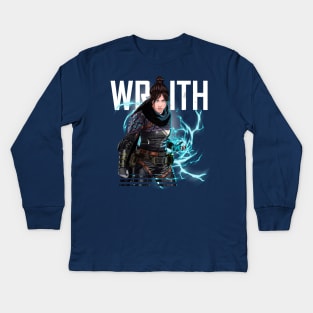 Apex Legends - Wraith Middle T-Shirt T-Shirt Kids Long Sleeve T-Shirt